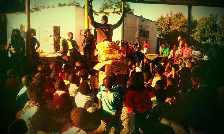 The Feeding Programme at Iris Ministries South Africa
