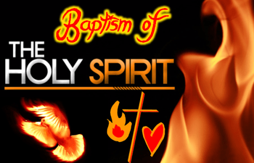 baptism of Holy Spirit