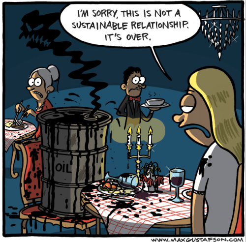 Cartoon by Max Gustavsson